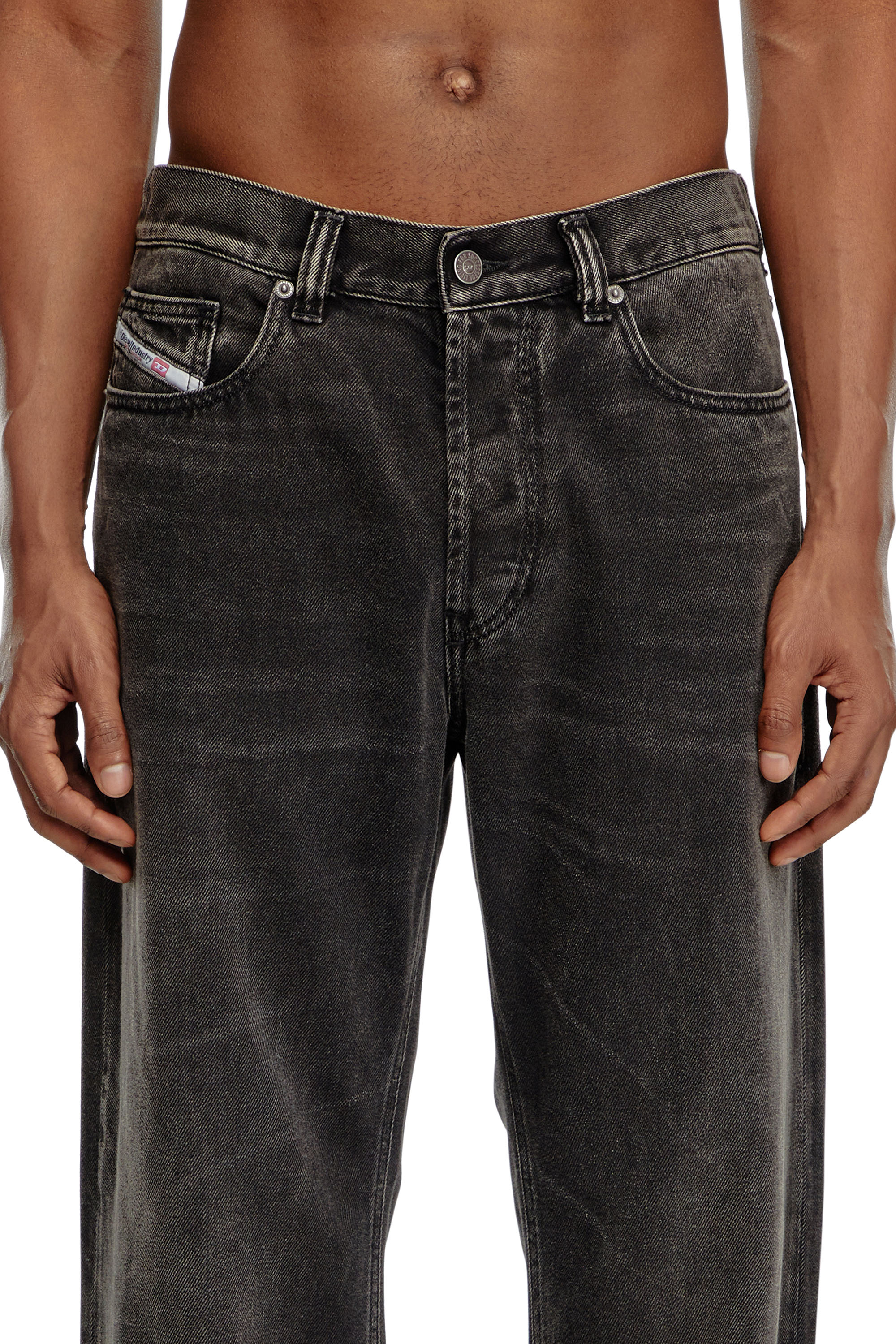 Diesel - Man's Regular Jeans 2010 D-Macs 09J96, Black/Dark grey - 4