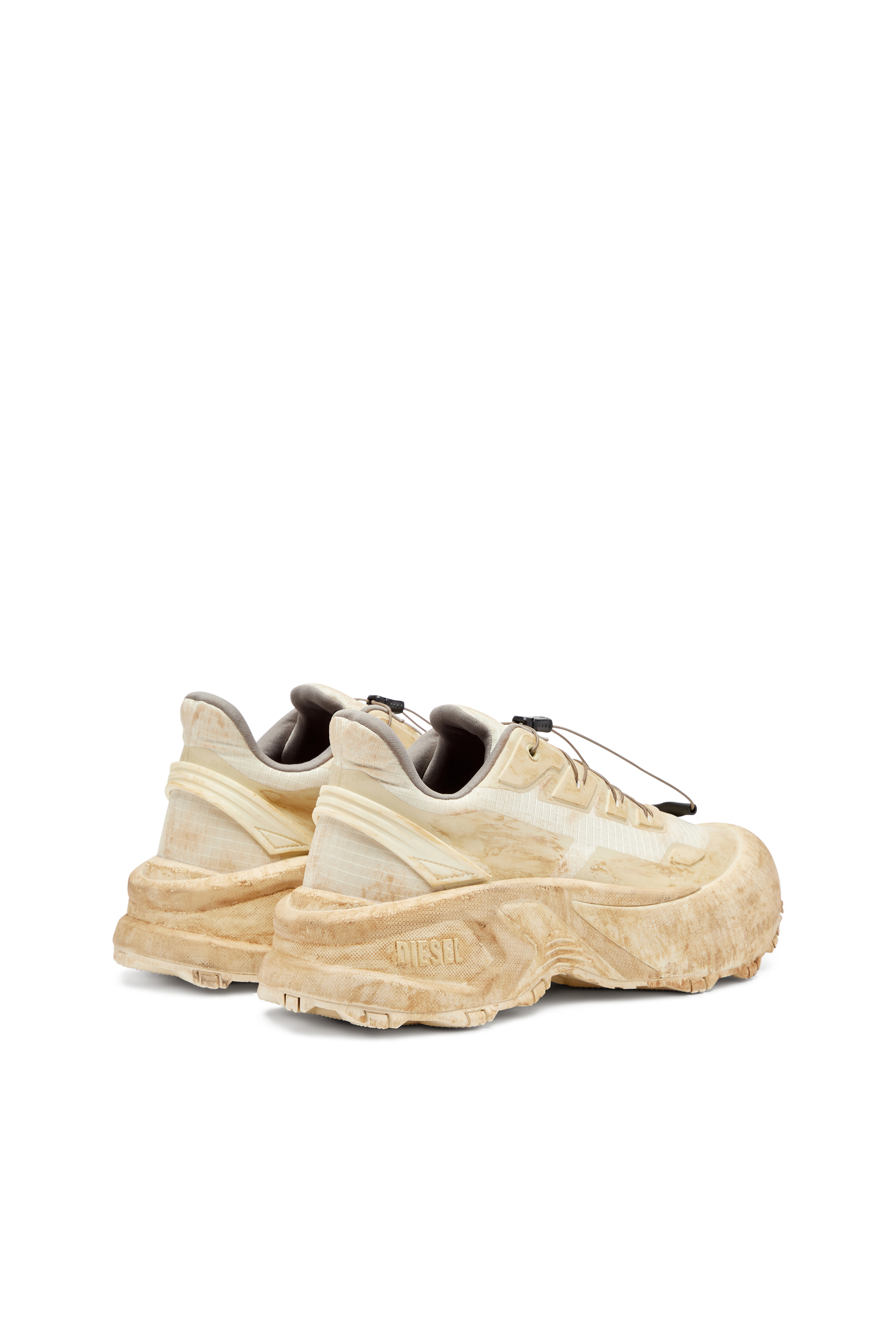 D-CAGE RUNNER, Beige Diesel - D-CAGE RUNNER, Man's D-Cage Runner-Sneaker in Beige - 3