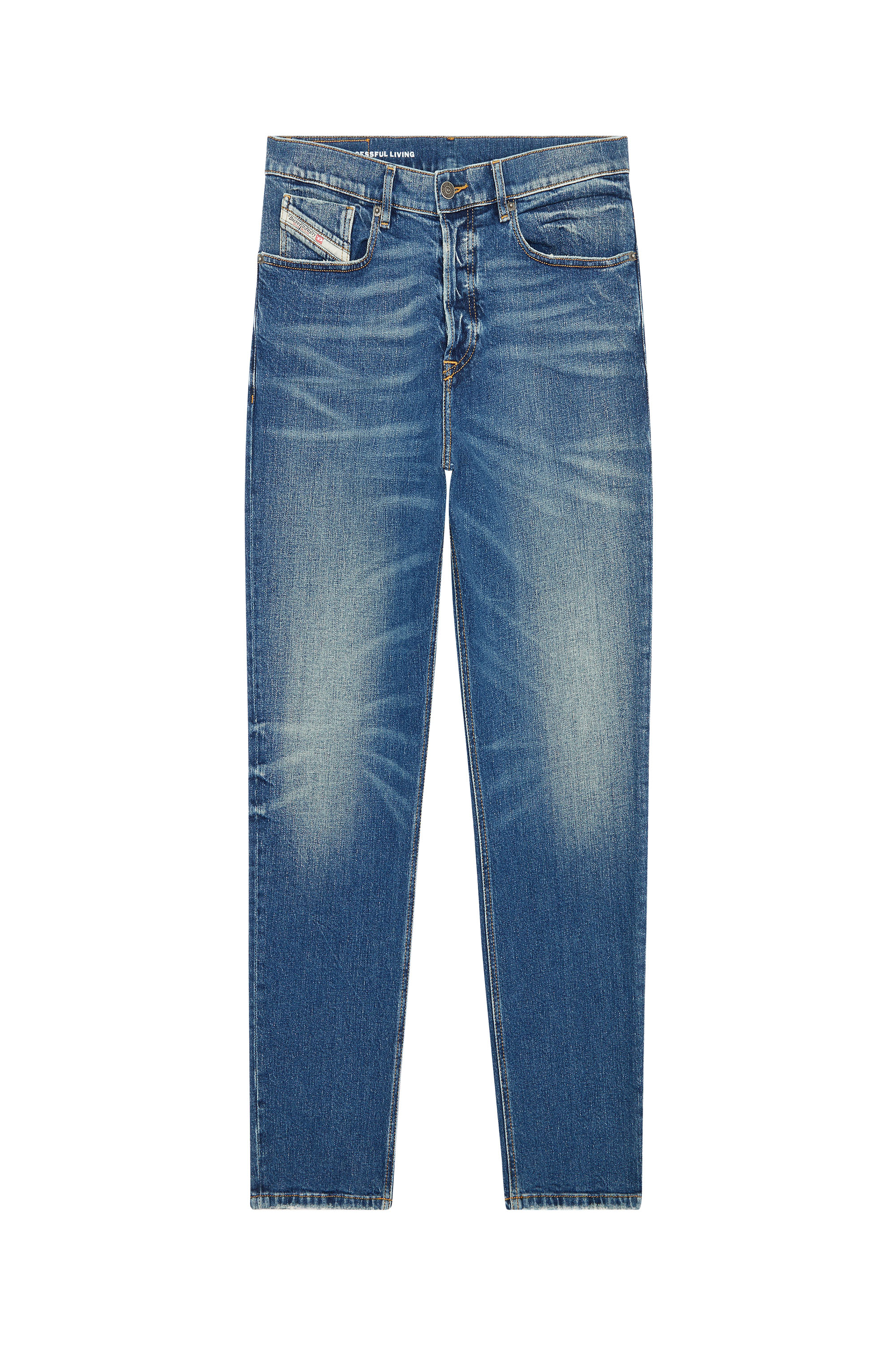 Diesel - Tapered Jeans 2005 D-Fining 007L1, Medium blue - Image 5