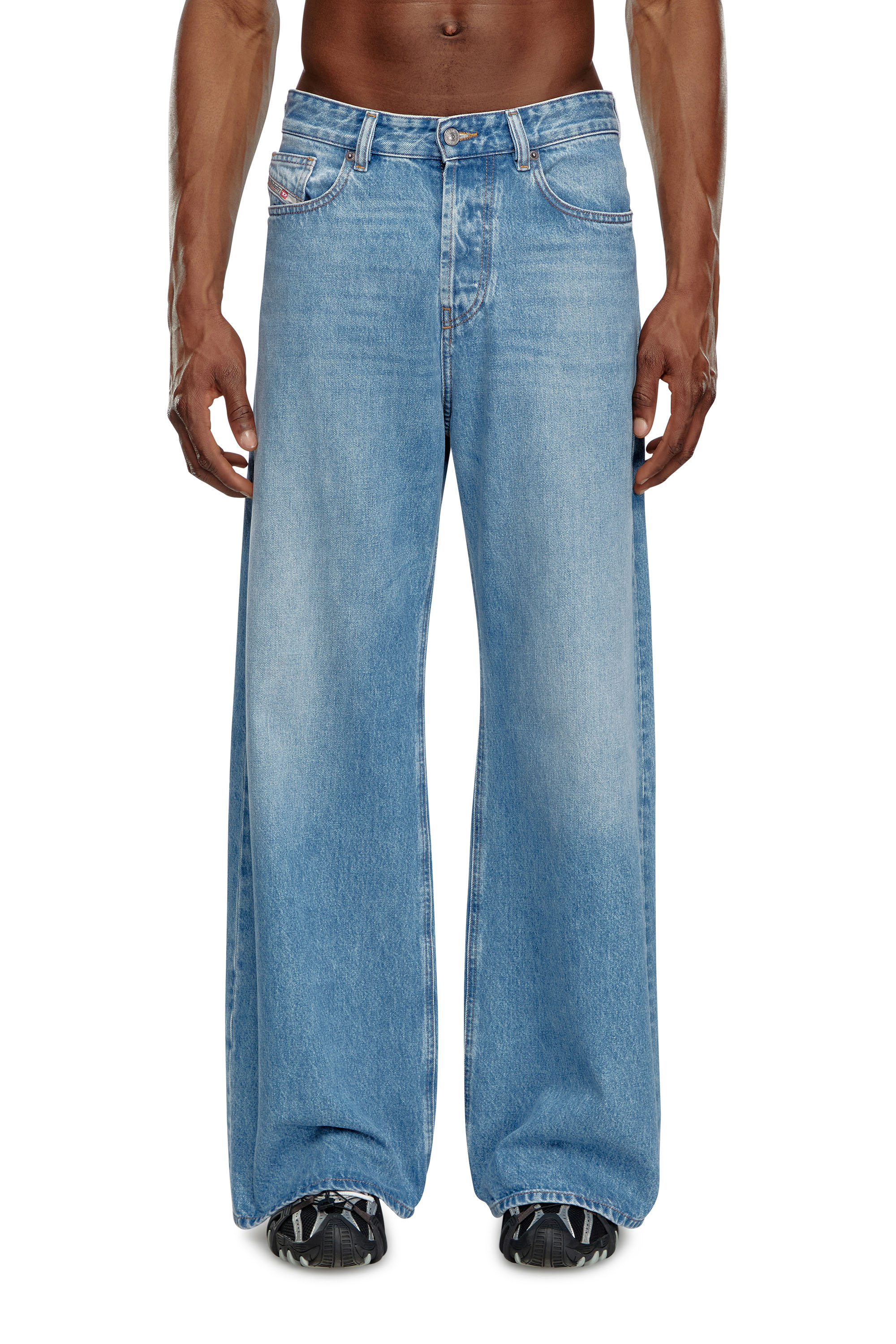Relaxed Jeans 1996 D-Sire 09I29, Light Blue Diesel - Woman's Relaxed Jeans 1996 D-Sire 09I29, Light Blue - 6
