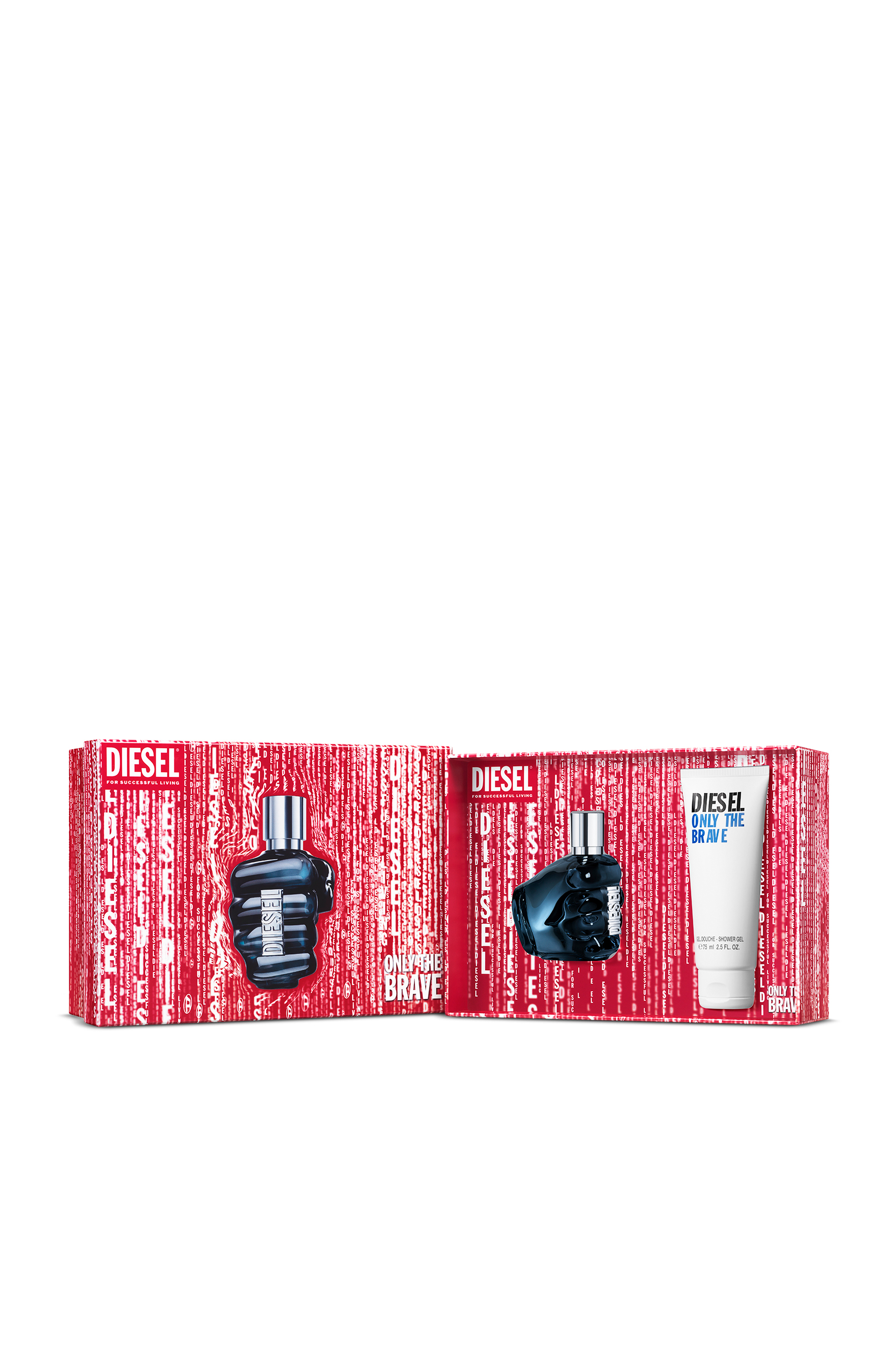 Diesel - DSL OTB SETS EDP V50+SG75 LG113200 FRAGRANCE, Man's Only The Brave Giftset, Eau De Parfum in Blue - 4