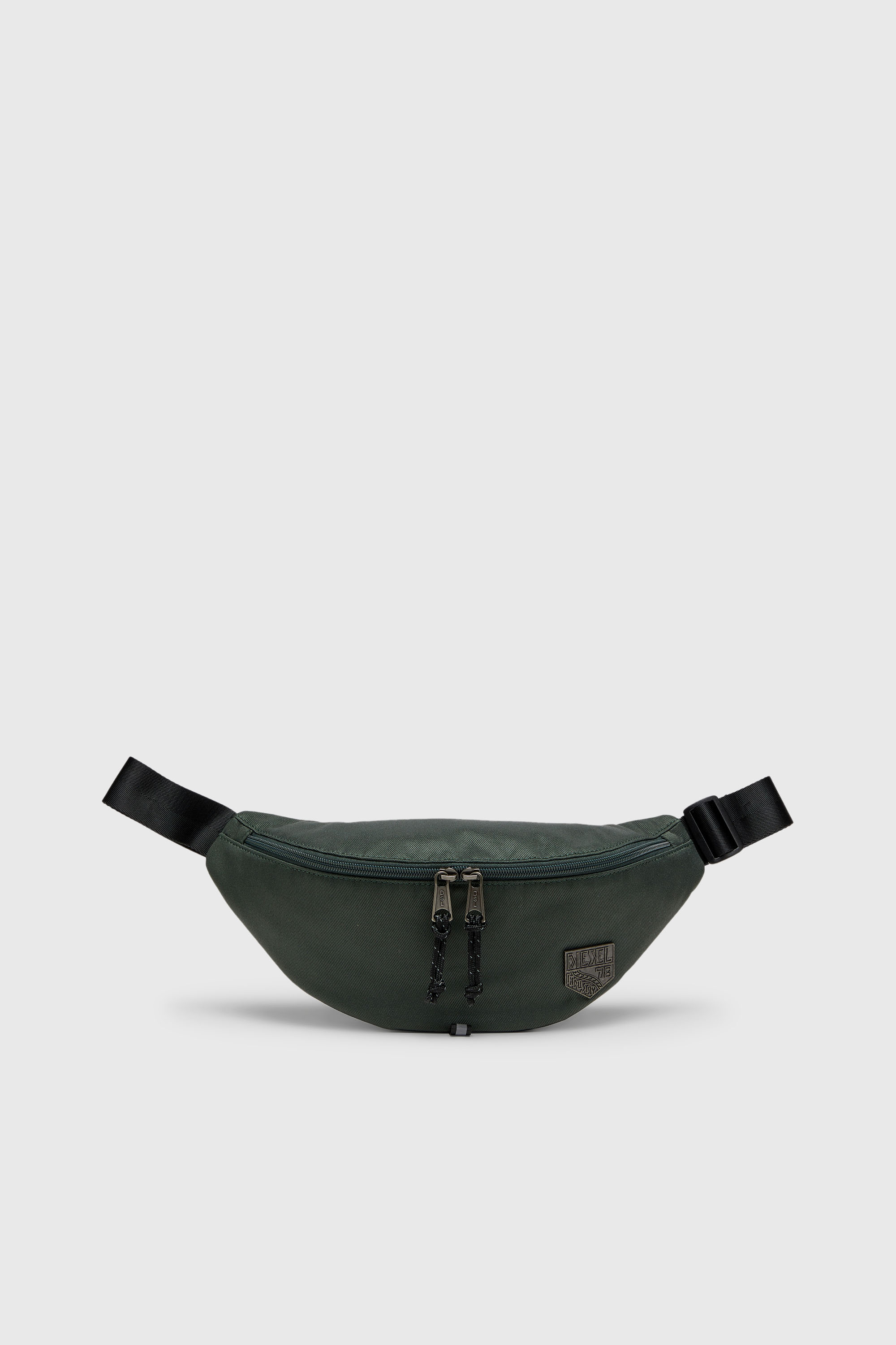 Diesel - D-PACK BELTBAG X, Unisex's D-Pack - Belt bag in nylon with emblem logo in Dark Green - 1