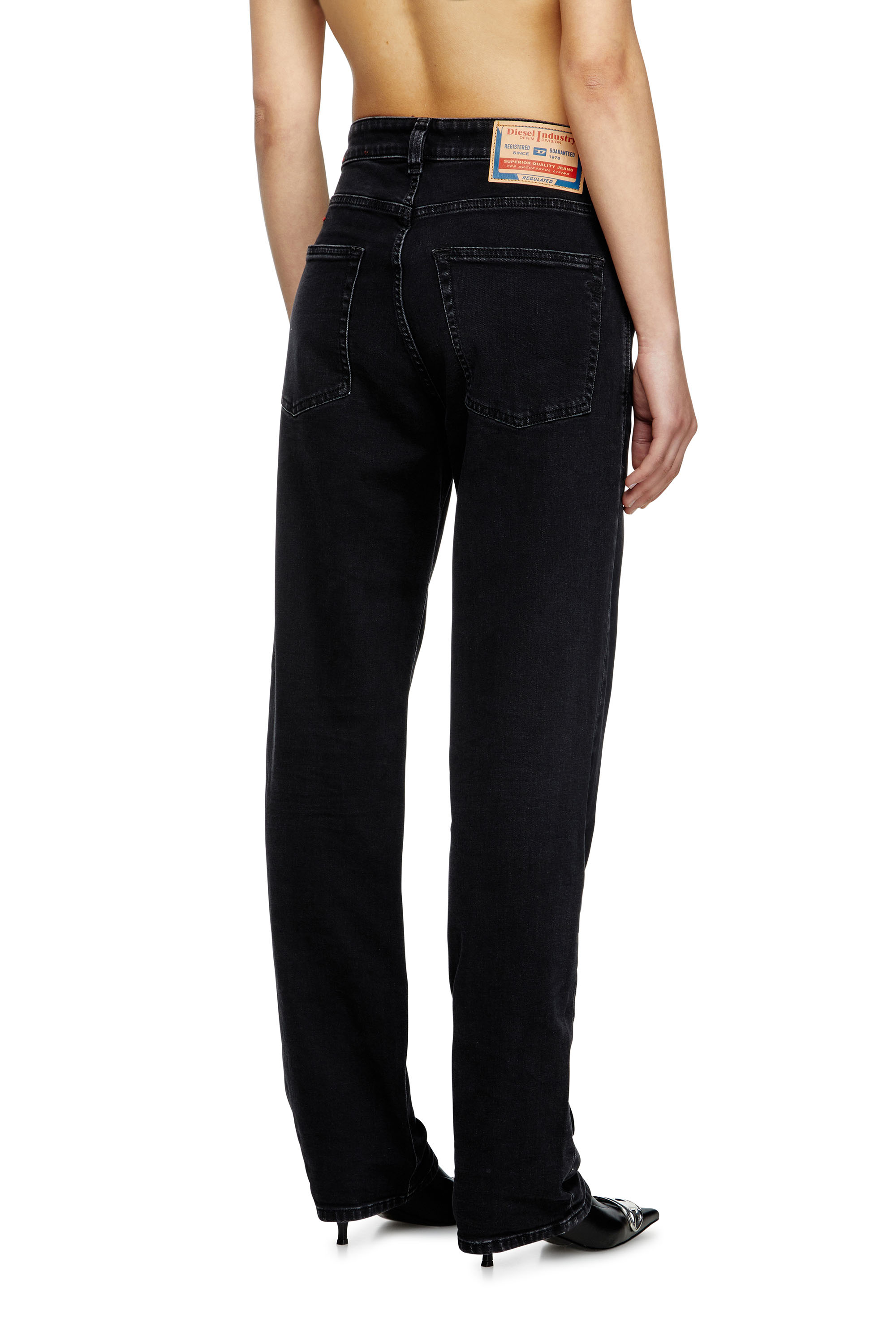 Regular Jeans 1988 D-Ark 09M69, Black/Dark grey Diesel - Woman's Regular Jeans 1988 D-Ark 09M69, Black/Dark grey - 4