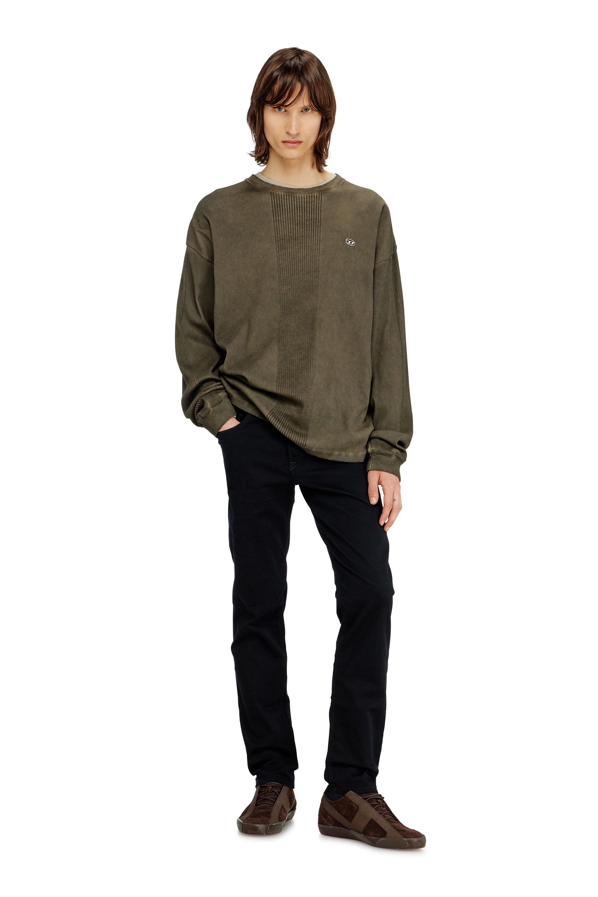 Diesel - Man's Regular Jeans 2023 D-Finitive 069YP, Black/Dark grey - 4