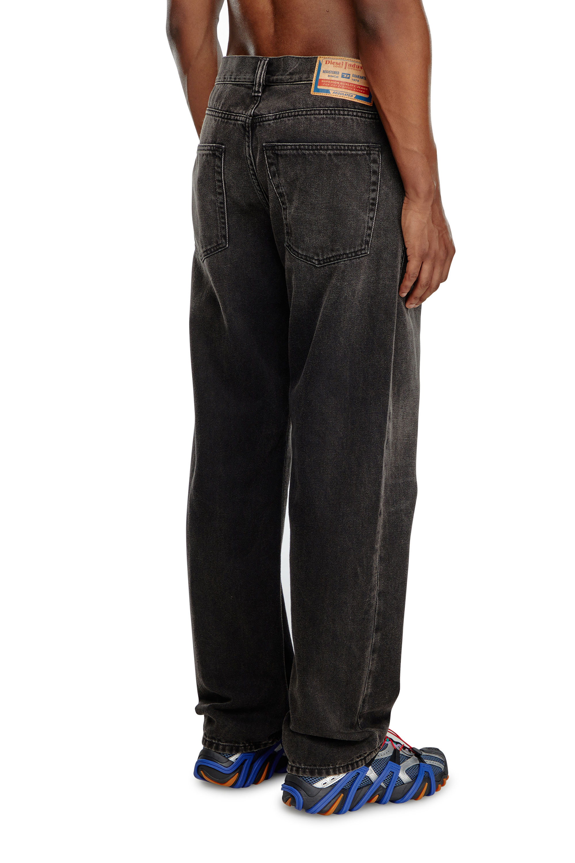 Diesel - Straight Jeans 2010 D-Macs 09J96, Black/Dark grey - Image 2