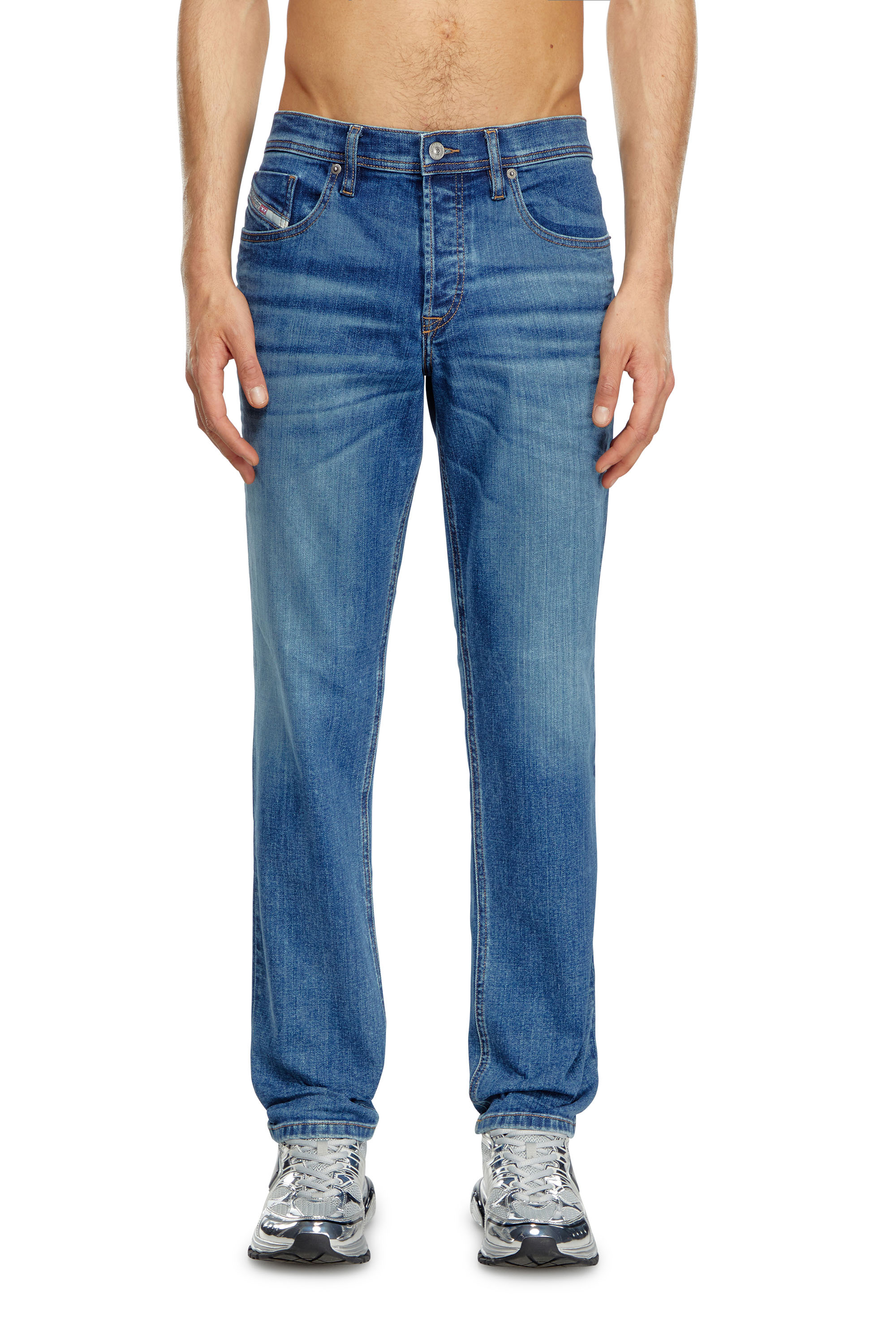 Diesel - Tapered Jeans 2023 D-Finitive 0GRDP, Medium blue - Image 1
